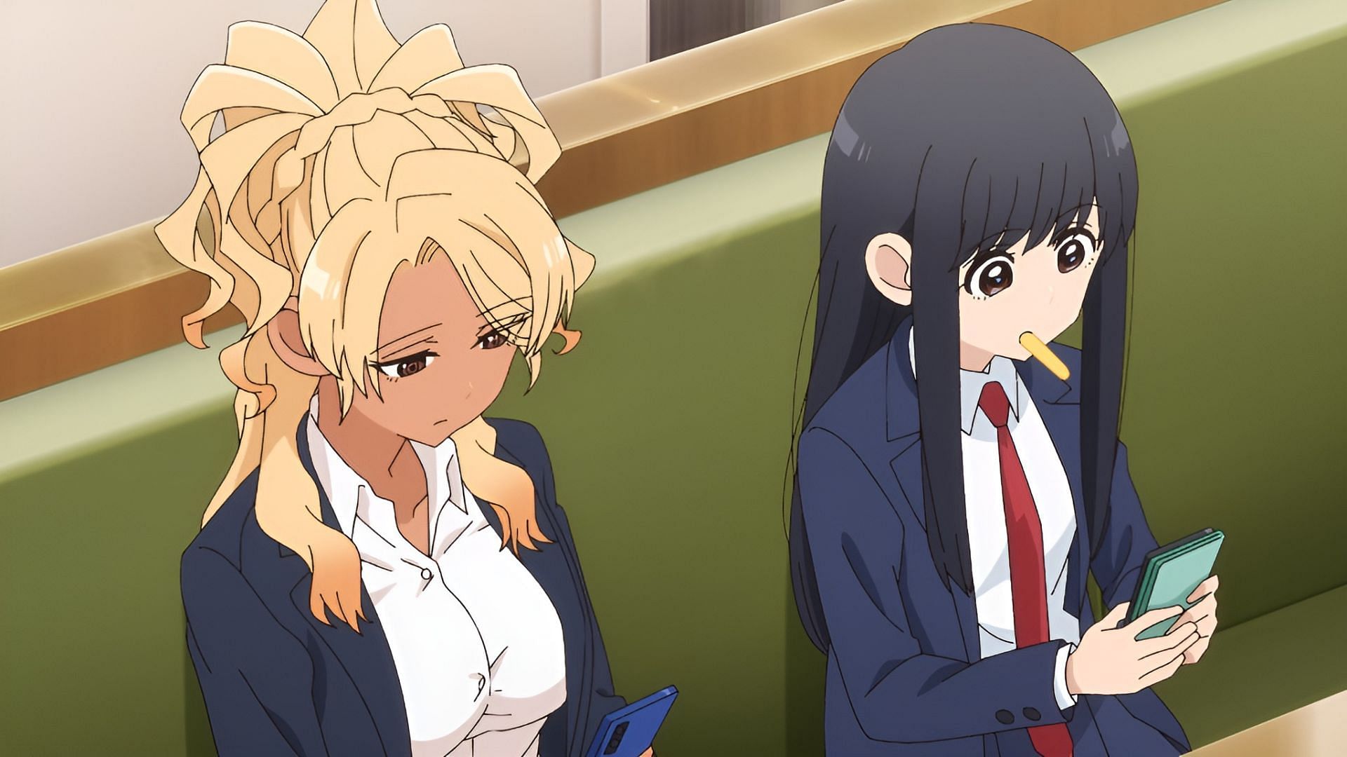 Yamamoto and Wada meeting in the food court (Image via Atelier Pontdarc)